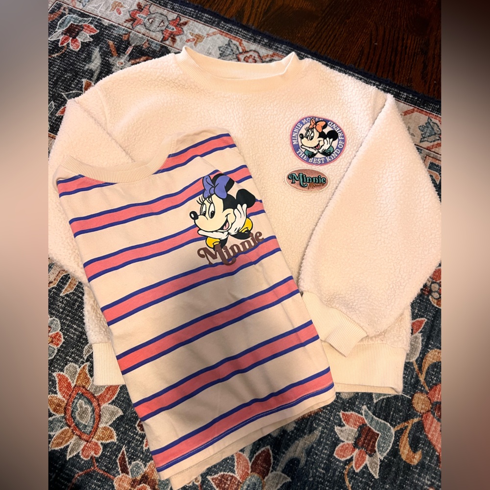 H&M Mini Mouse Tee and Sweatshirt